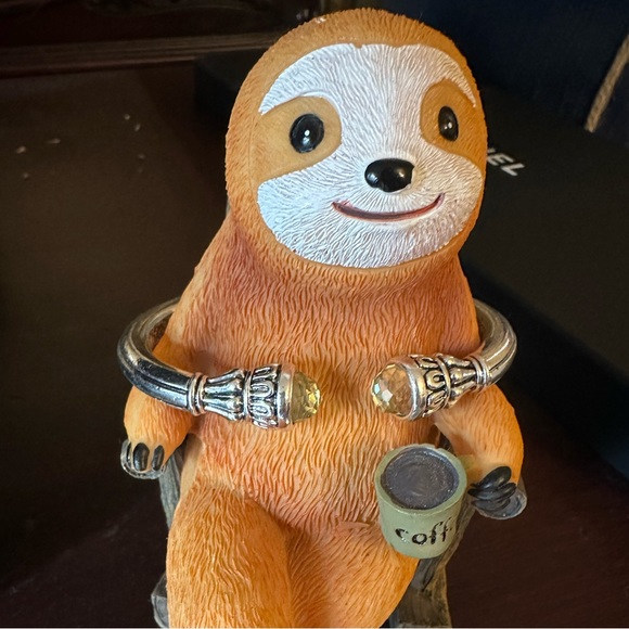 Yellow Topaz Wrap Bangle Diamonds - Picture 1 of 7